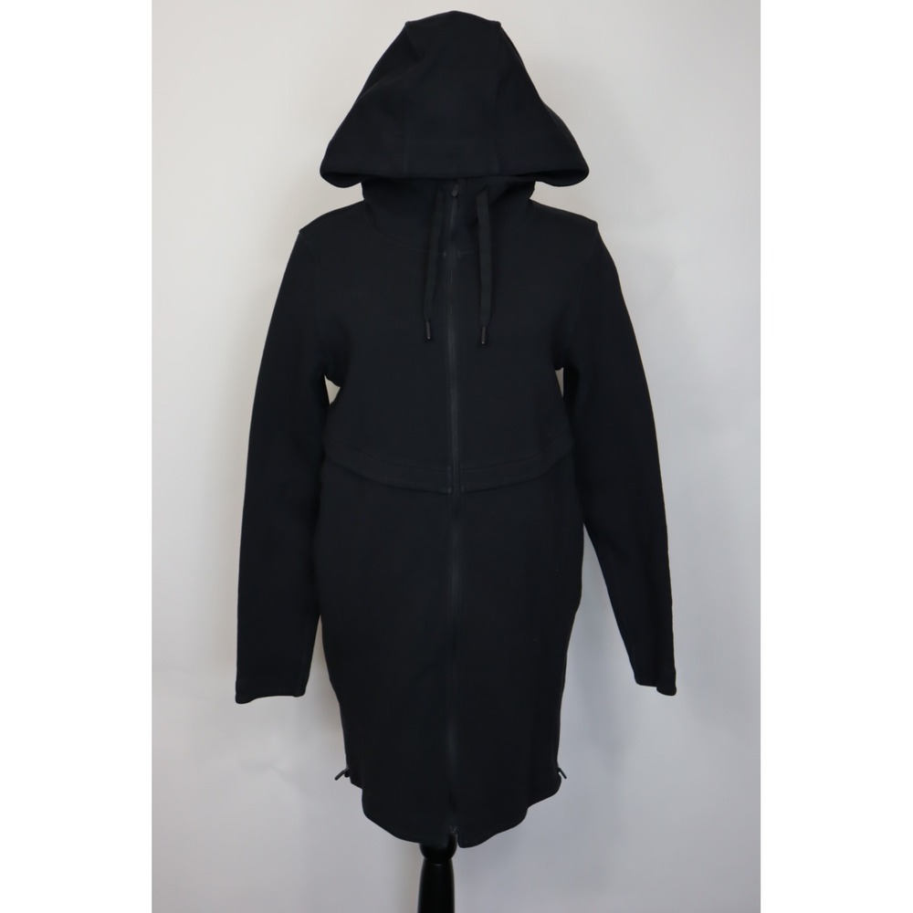 Lululemon Women's Black‎ Tunic Hoodie Full Zip Jacket Size S